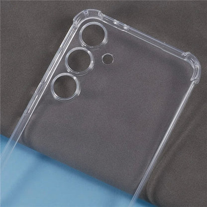 For Samsung Galaxy S24 FE Case TPU Clear Phone Cover Reinforced Corner