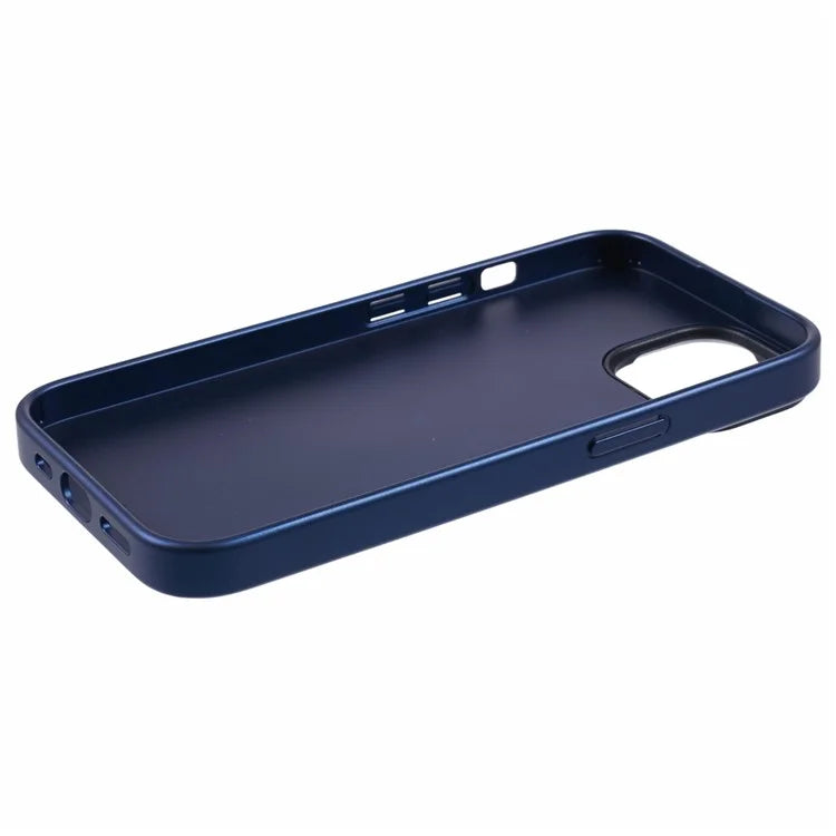 X-LEVEL For iPhone 14 / 13 Case Leather+PC+TPU Protective Phone Cover Geometric Pattern Lines