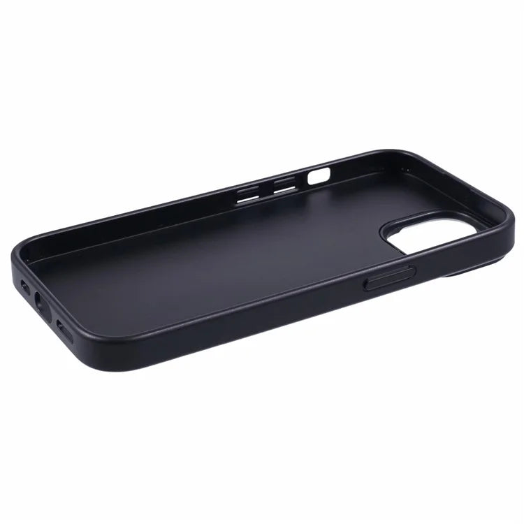 X-LEVEL For iPhone 14 / 13 Case Leather+PC+TPU Protective Phone Cover Geometric Pattern Lines