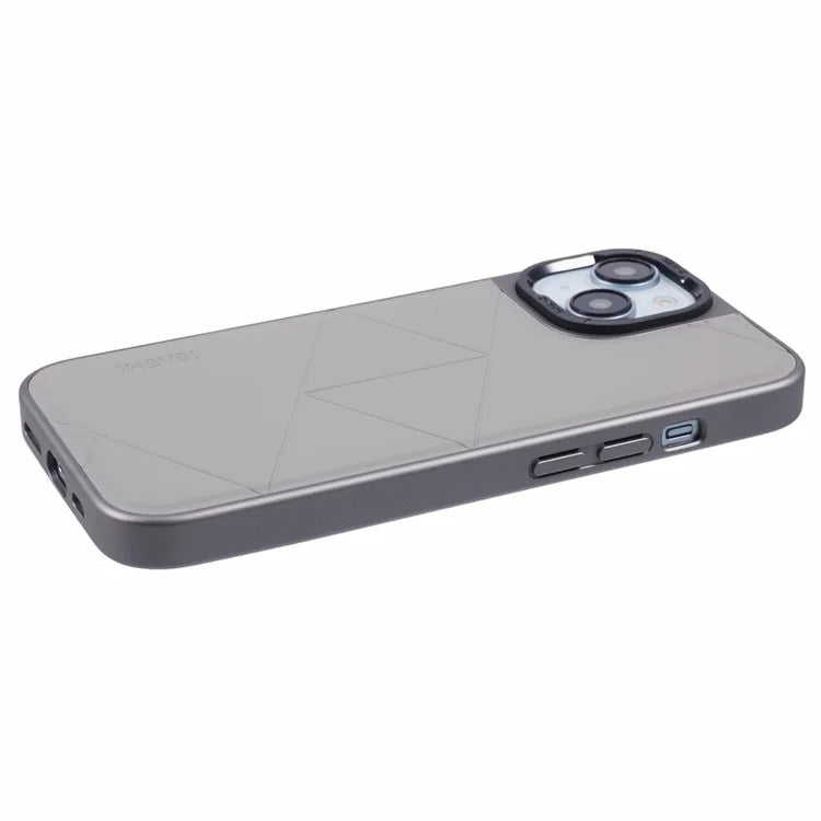 X-LEVEL For iPhone 15 Case Shockproof Geometric PU Leather Back Cover