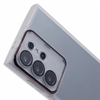 DKSM Series For Samsung Galaxy S22 Ultra 5G Case Electroplated Camera Frame TPU Phone Cover