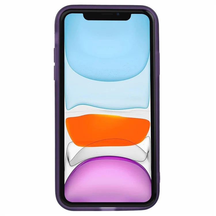 DKSM Series For iPhone 12 Case Electroplated Camera Frame TPU Phone Cover