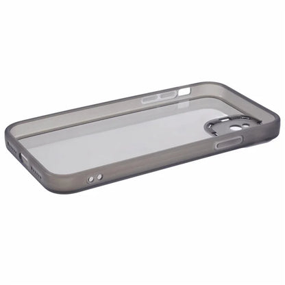 DKSM Series For iPhone 12 Case Electroplated Camera Frame TPU Phone Cover