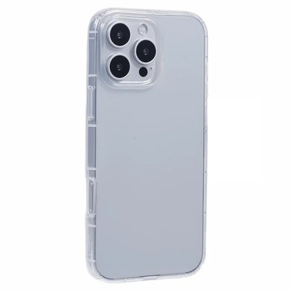 For iPhone 16 Pro Case Transparent Shockproof TPU Phone Cover