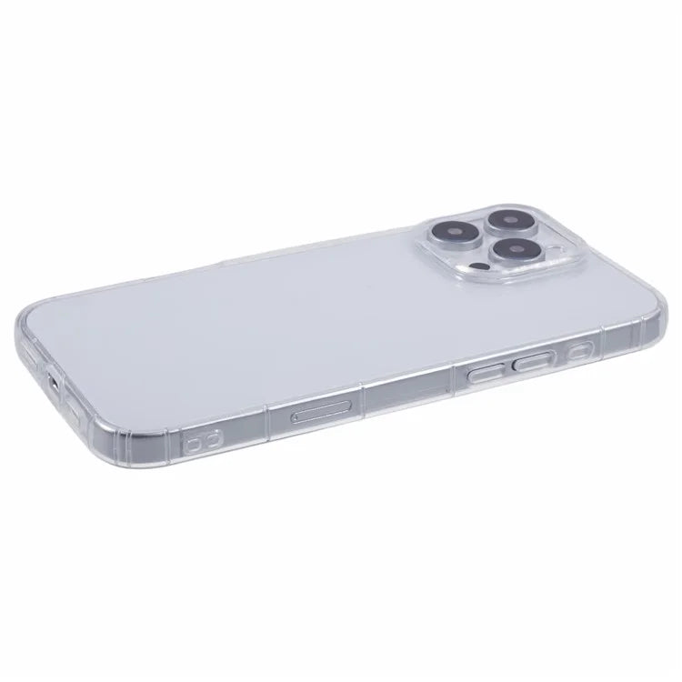 For iPhone 16 Pro Case Transparent Shockproof TPU Phone Cover