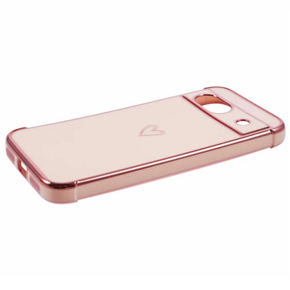 For Google Pixel 8a Case Love Heart TPU Shockproof Protective Phone Cover