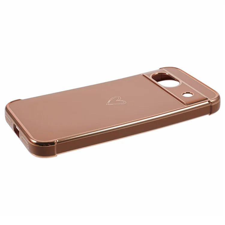 For Google Pixel 8a Case Love Heart TPU Shockproof Protective Phone Cover
