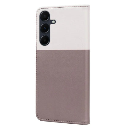 Cartoon Pet Series for Samsung Galaxy A55 5G Wallet Case Splicing Leather Phone Cover