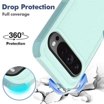 For Google Pixel 9 Pro XL Case PC+TPU 2-in-1 Shockproof Phone Cover
