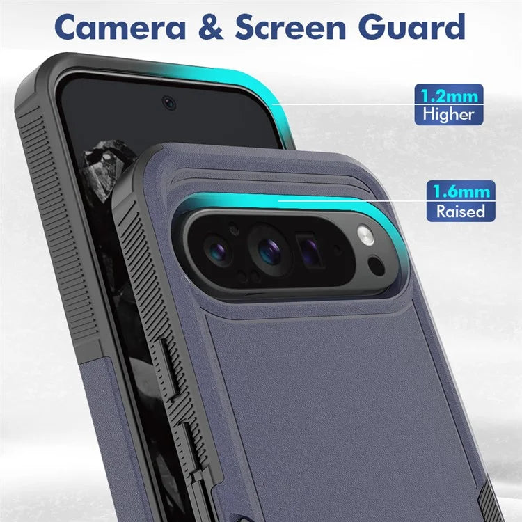 For Google Pixel 9 Pro XL Case PC+TPU 2-in-1 Shockproof Phone Cover