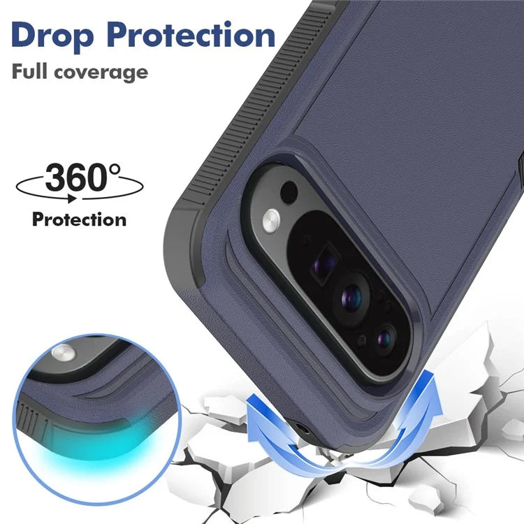 For Google Pixel 9 Pro XL Case PC+TPU 2-in-1 Shockproof Phone Cover
