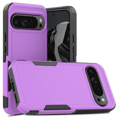 For Google Pixel 9 Pro XL Case PC+TPU 2-in-1 Shockproof Phone Cover
