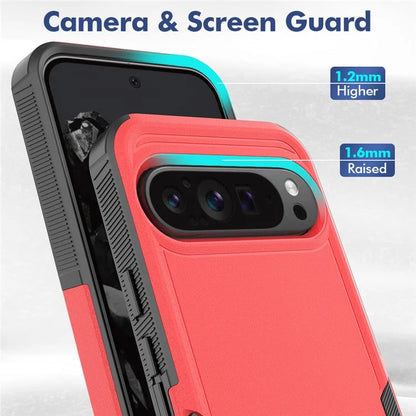 For Google Pixel 9 Pro XL Case PC+TPU 2-in-1 Shockproof Phone Cover