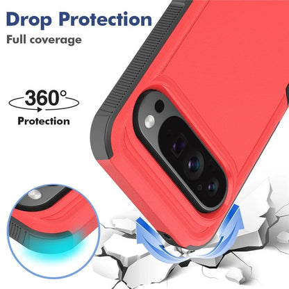 For Google Pixel 9 Pro XL Case PC+TPU 2-in-1 Shockproof Phone Cover