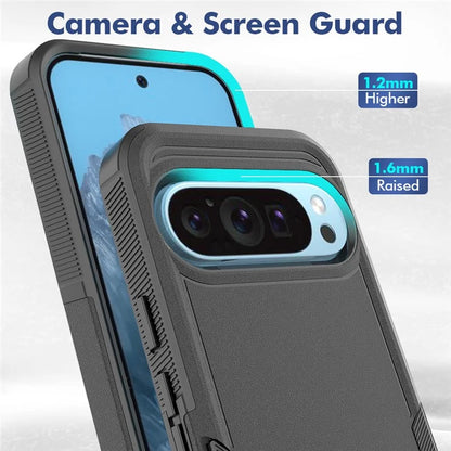 For Google Pixel 9 / 9 Pro Phone Case Shockproof 2-in-1 PC+TPU Cover