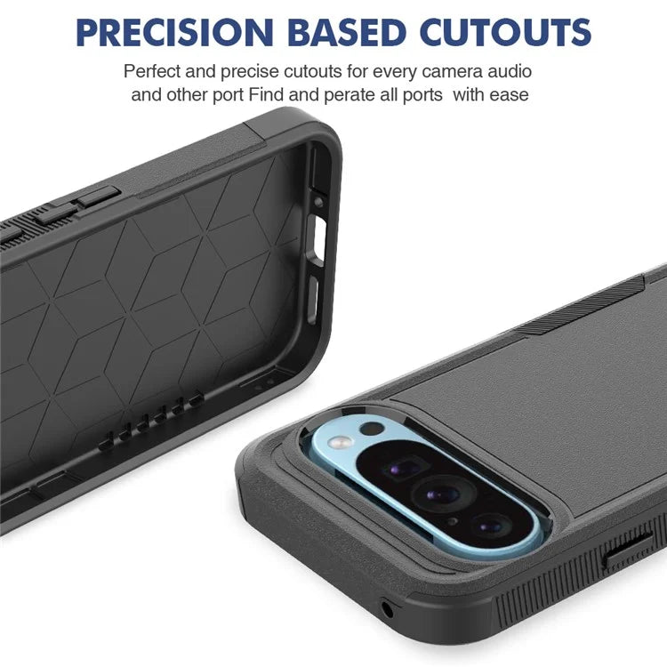 For Google Pixel 9 / 9 Pro Phone Case Shockproof 2-in-1 PC+TPU Cover