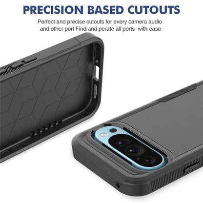 For Google Pixel 9 / 9 Pro Phone Case Shockproof 2-in-1 PC+TPU Cover