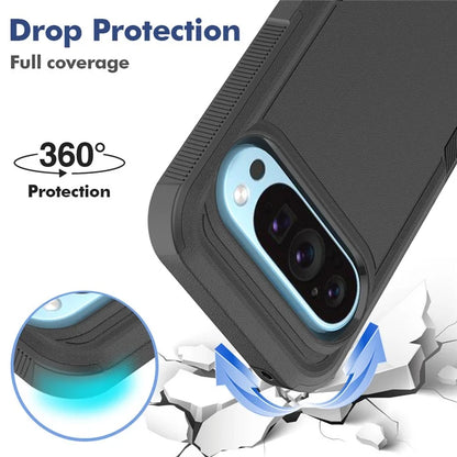 For Google Pixel 9 / 9 Pro Phone Case Shockproof 2-in-1 PC+TPU Cover