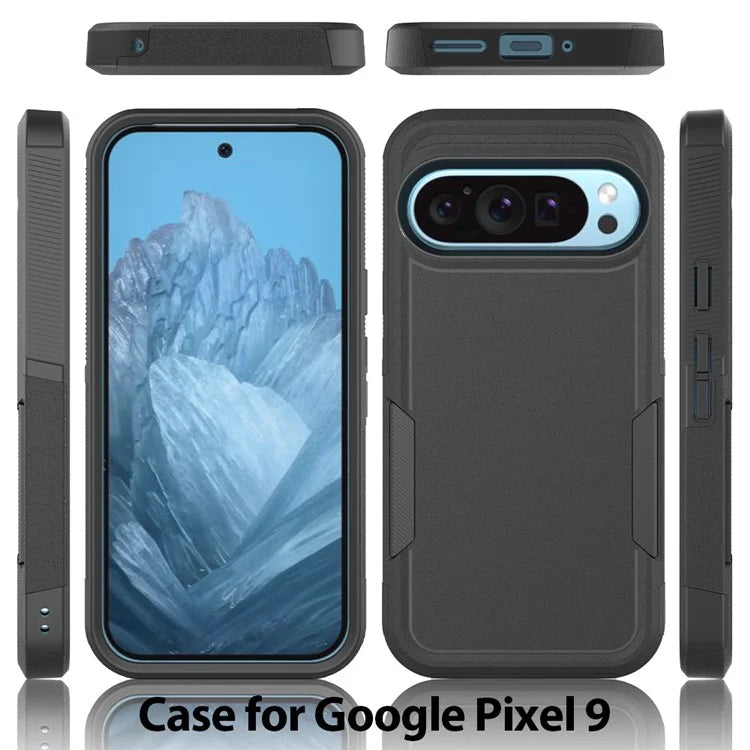 For Google Pixel 9 / 9 Pro Phone Case Shockproof 2-in-1 PC+TPU Cover