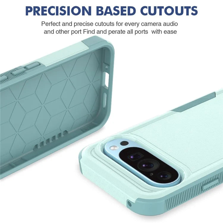 For Google Pixel 9 / 9 Pro Phone Case Shockproof 2-in-1 PC+TPU Cover