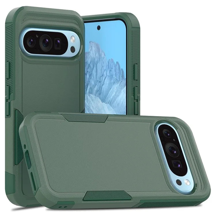 For Google Pixel 9 / 9 Pro Phone Case Shockproof 2-in-1 PC+TPU Cover