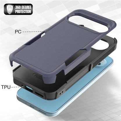 For Google Pixel 9 / 9 Pro Phone Case Shockproof 2-in-1 PC+TPU Cover