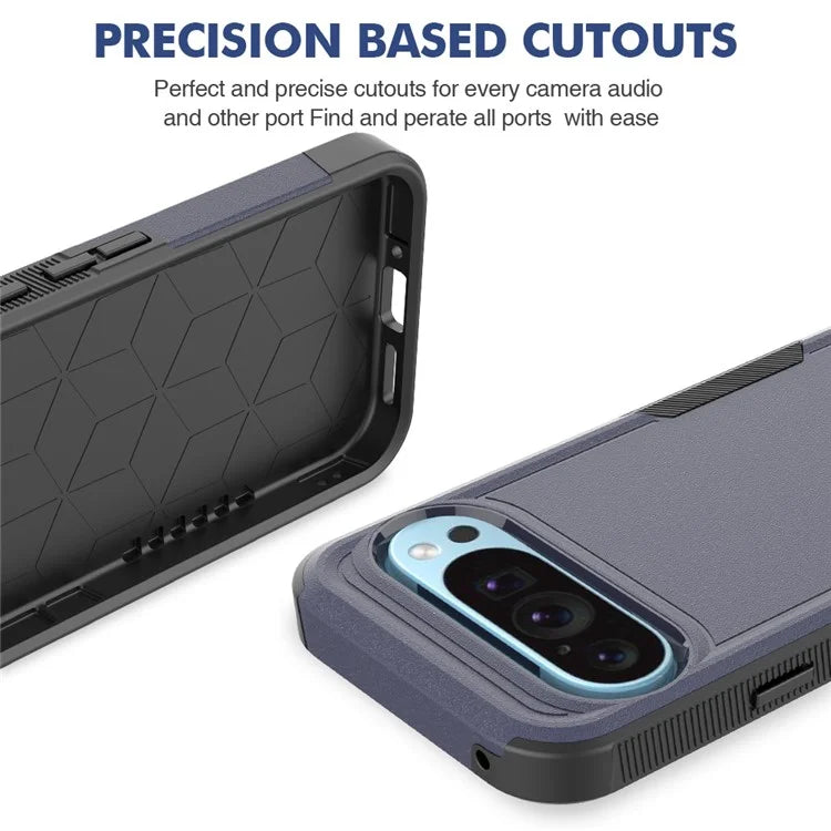 For Google Pixel 9 / 9 Pro Phone Case Shockproof 2-in-1 PC+TPU Cover