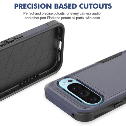 For Google Pixel 9 / 9 Pro Phone Case Shockproof 2-in-1 PC+TPU Cover