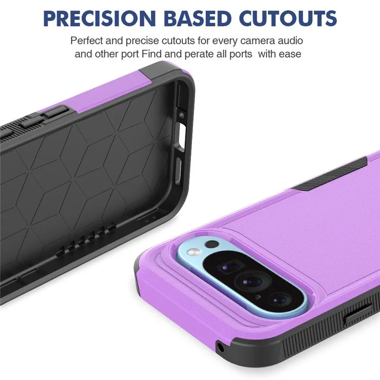 For Google Pixel 9 / 9 Pro Phone Case Shockproof 2-in-1 PC+TPU Cover