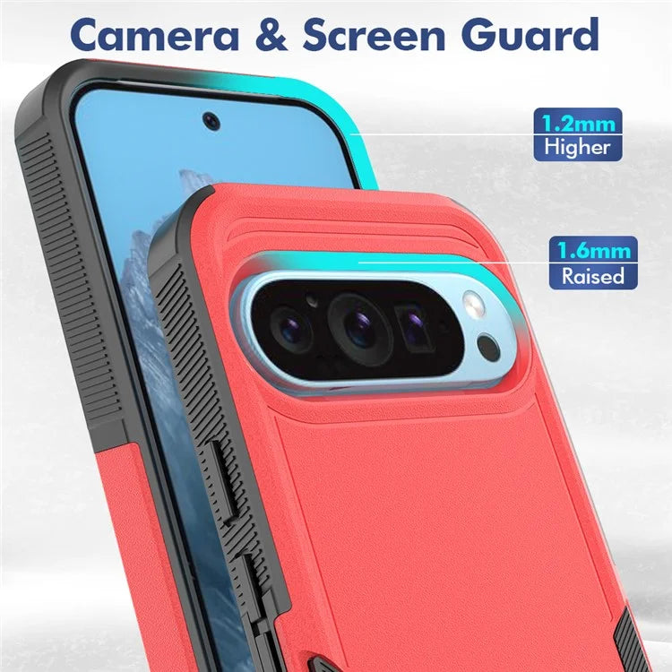 For Google Pixel 9 / 9 Pro Phone Case Shockproof 2-in-1 PC+TPU Cover