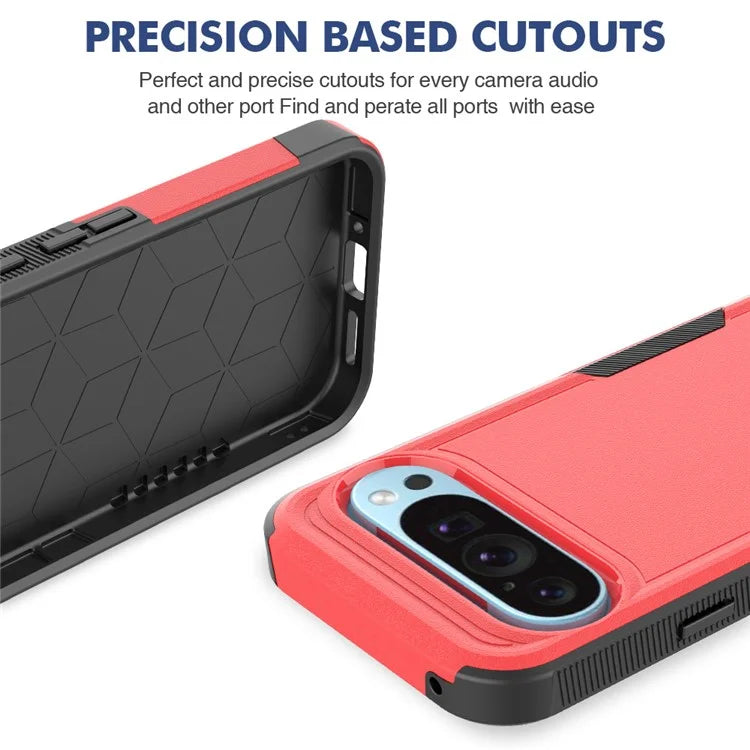 For Google Pixel 9 / 9 Pro Phone Case Shockproof 2-in-1 PC+TPU Cover