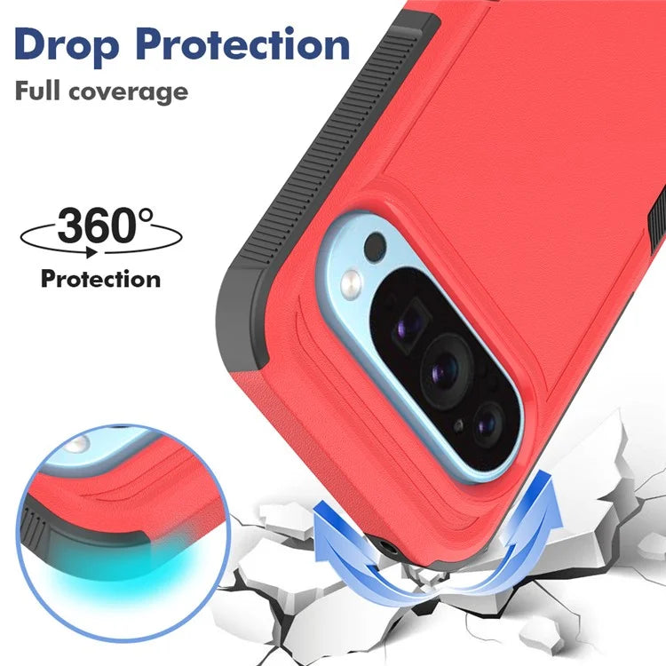 For Google Pixel 9 / 9 Pro Phone Case Shockproof 2-in-1 PC+TPU Cover