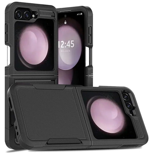 For Samsung Galaxy Z Flip6 5G / Z Flip5 5G Phone Case 2-in-1 PC+TPU Shockproof Cover