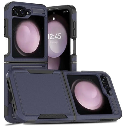 For Samsung Galaxy Z Flip6 5G / Z Flip5 5G Phone Case 2-in-1 PC+TPU Shockproof Cover