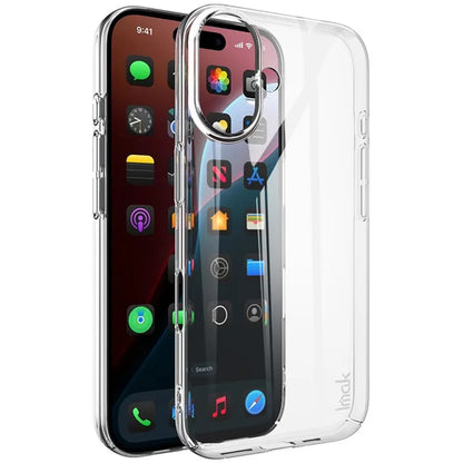 IMAK Crystal Case II Pro for iPhone 16 Case Transparent PC Protective Phone Cover