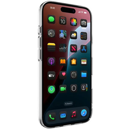 IMAK Crystal Case II Pro for iPhone 16 Case Transparent PC Protective Phone Cover