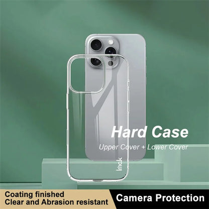 IMAK Crystal Case II Pro for iPhone 16 Pro Max Case Hard PC Clear Phone Cover