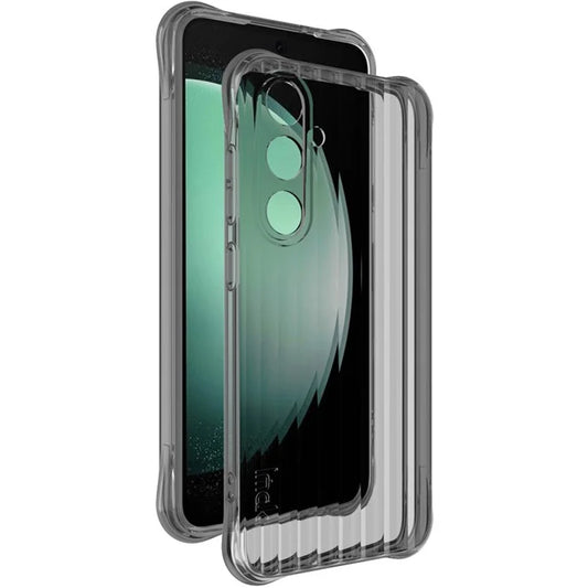 IMAK For Samsung Galaxy S24 FE Case TPU Phone Cover Corrugated Texture