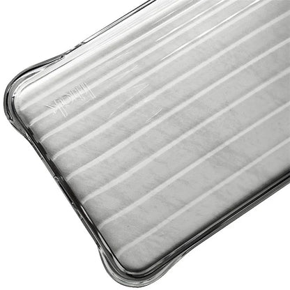 IMAK For Samsung Galaxy S24 FE Case TPU Phone Cover Corrugated Texture