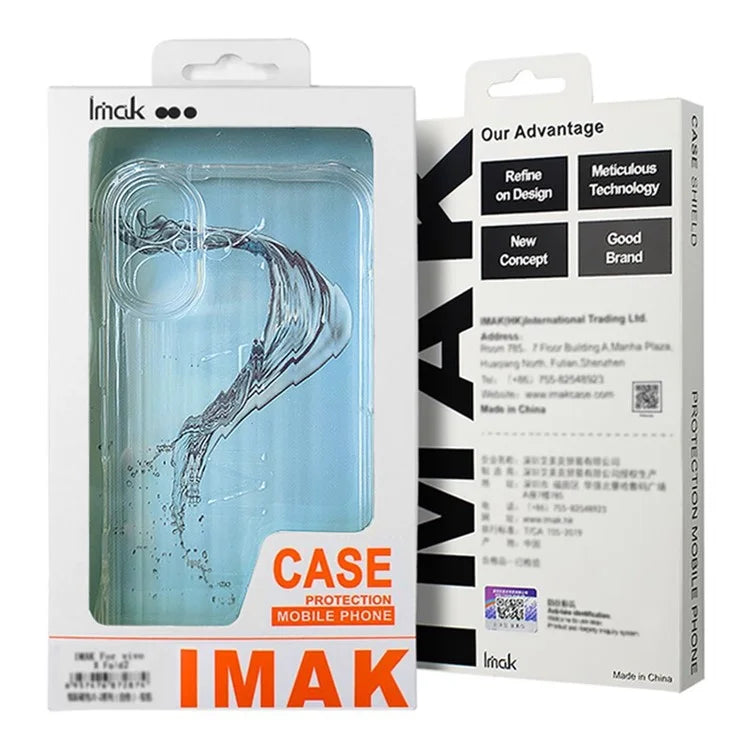 IMAK For Samsung Galaxy S24 FE Case TPU Phone Cover Corrugated Texture
