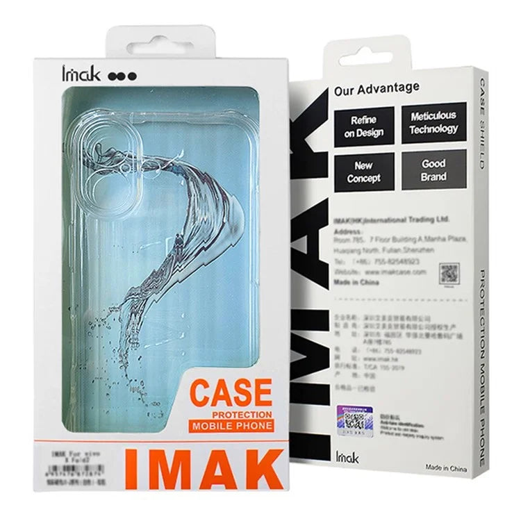 IMAK For Motorola Moto G85 5G / S50 Neo 5G Case Airbag Protection Soft TPU Phone Cover