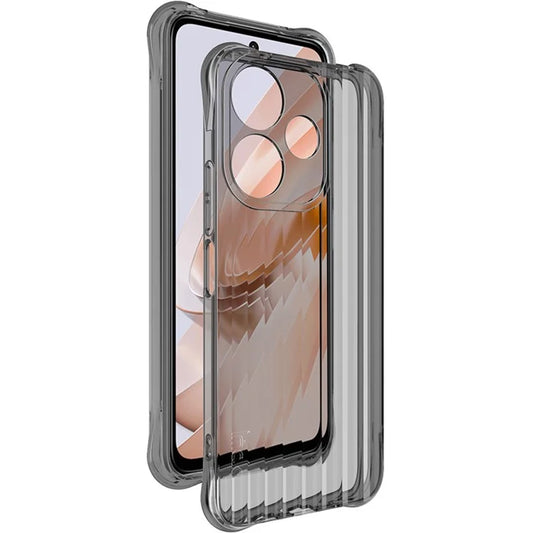 IMAK For Xiaomi Redmi 13 5G / 4G / Poco M6 4G / Redmi Note 13R 5G TPU Phone Case Corrugated Texture