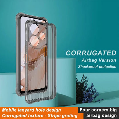 IMAK For Xiaomi Redmi 13 5G / 4G / Poco M6 4G / Redmi Note 13R 5G TPU Phone Case Corrugated Texture