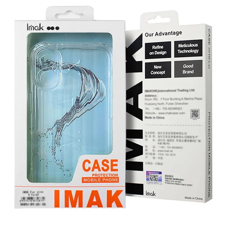 IMAK For Xiaomi Redmi 13 5G / 4G / Poco M6 4G / Redmi Note 13R 5G TPU Phone Case Corrugated Texture
