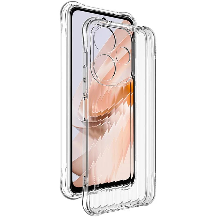 IMAK For Xiaomi Redmi 13 5G / 4G / Poco M6 4G / Redmi Note 13R 5G TPU Phone Case Corrugated Texture
