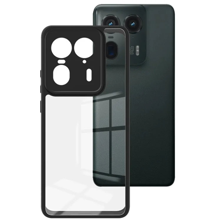 IMAK UX-9A Series for Motorola Moto X50 Ultra 5G / Edge 50 Ultra 5G Case Clear TPU+PC Phone Cover