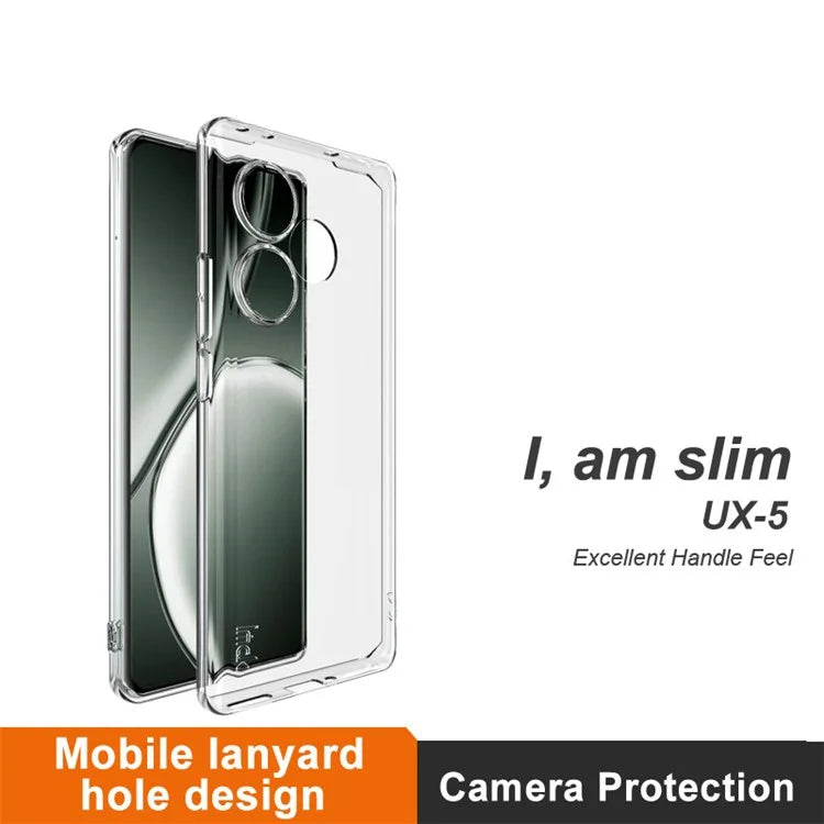 IMAK UX-5 Series for Realme GT 6 5G / GT 6T 5G / GT Neo6 5G / Neo6 SE 5G Case Clear TPU Slim Phone Cover