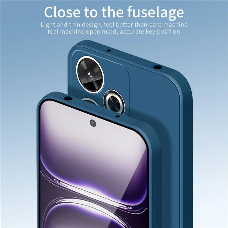 PINWUYO JK Touching Series For Xiaomi Redmi 13 5G / 4G TPU Case Fiber Flocking Liner