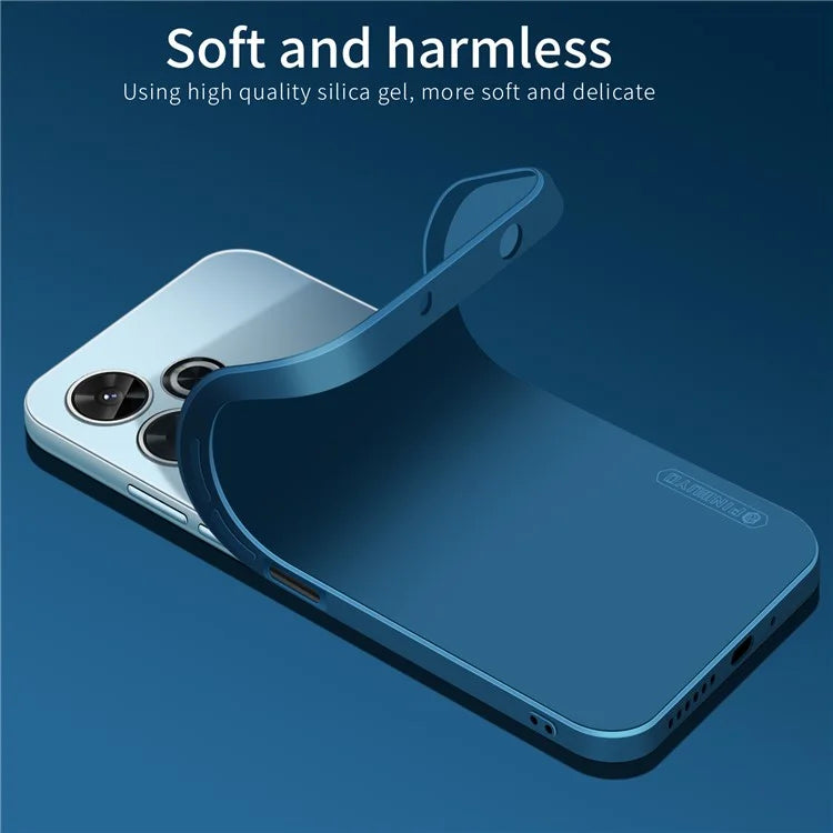 PINWUYO JK Touching Series For Xiaomi Redmi 13 5G / 4G TPU Case Fiber Flocking Liner