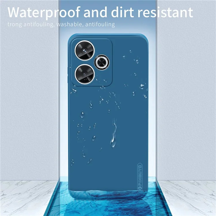 PINWUYO JK Touching Series For Xiaomi Redmi 13 5G / 4G TPU Case Fiber Flocking Liner